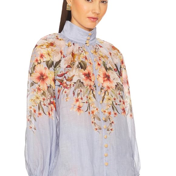 Lexi Billow Blouse (Zimmerman Size 1) - BRAND NEW WITH TAGS! - Picture 2 of 5